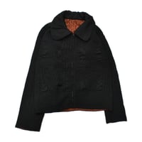 Popcorn Textured Short Jacket