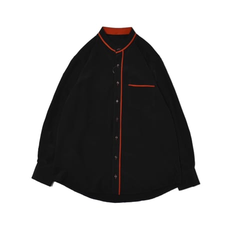 Stand Collar L/S Shirt
