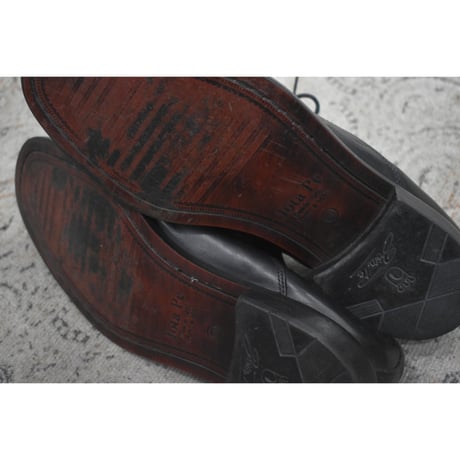 EURO Straight Tip Leather Shoes