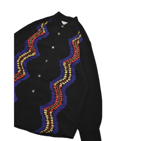 Serpentine Embroidery Design L/S Shirt