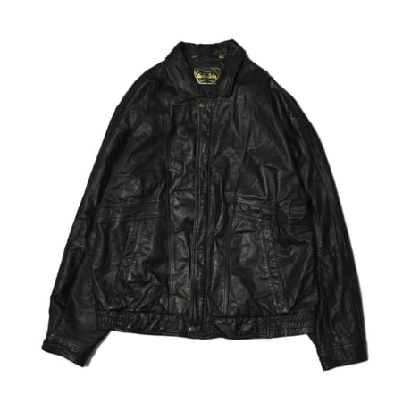 Vintage Leather Field Jacket