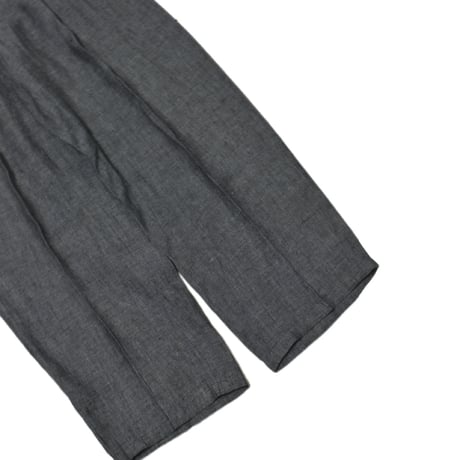 Vintage Double Tuck Linen Slacks