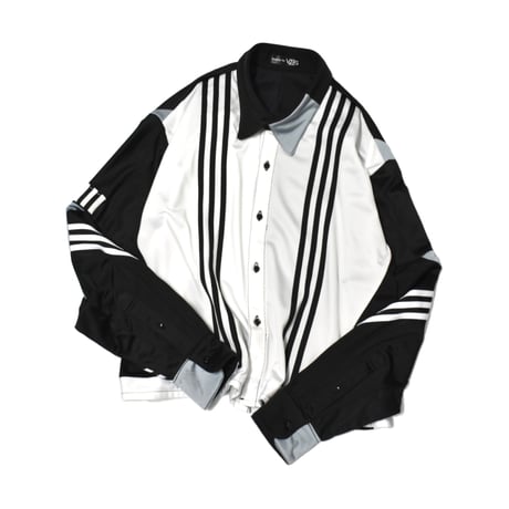 ”Remake by VERS” Track Dress Shirt Jacket