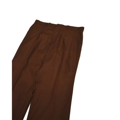 Vintage Classic Two Tuck Wide Slacks