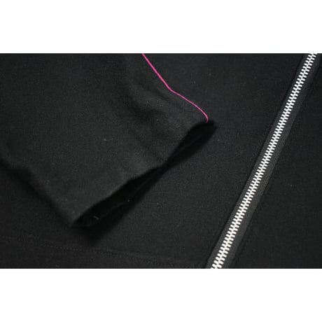 VERS Remake Stripe Zip Up Wool Jacket
