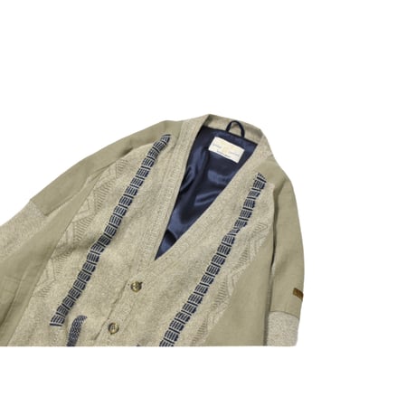 Switching Cardigan Jacket