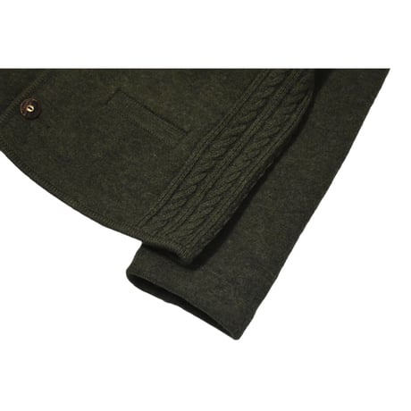 EURO Vintage Tyrolean Boiled Wool Jacket
