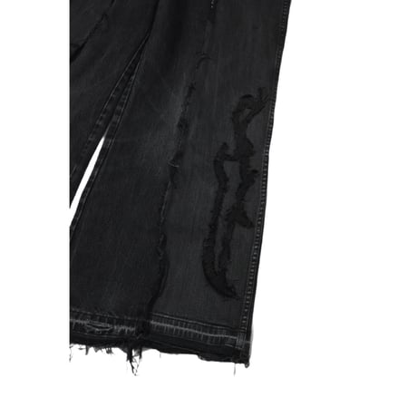 “Remake by VERS” Twincut Western Flare Denim Pants
