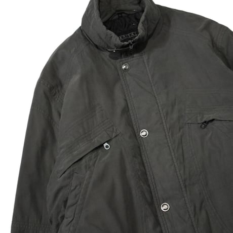 Brown Utility Stand-Collar Jacket