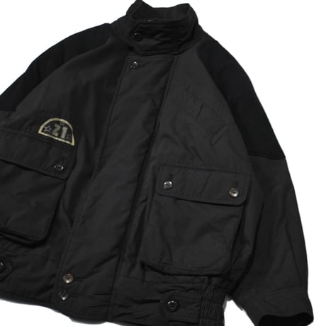 EURO Vintage Black Utility Jacket