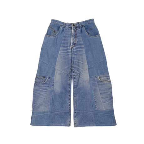 "Remake by VERS" Switching Flare Denim Pants