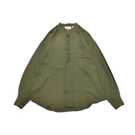 Embroidery Fly Front L/S Shirt