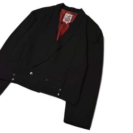 EURO Vintage French Short Double Breasted Tailored Jacket