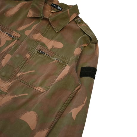 "Remake by VERS" Hurricane Camo Mid-Length Rebuild Jacket