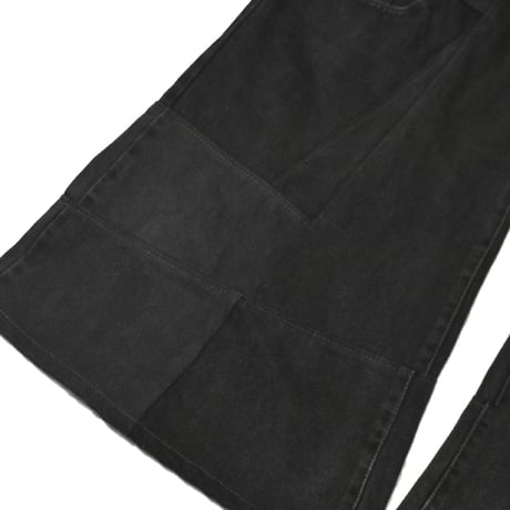 "Remake by VERS" Switching Flare Denim Pants