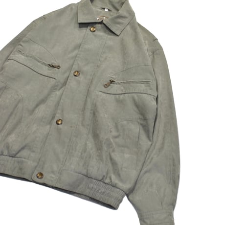 Greenish Gray Utility Jacket