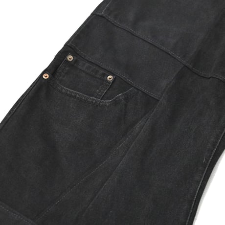 "Remake by VERS" Switching Flare Denim Pants