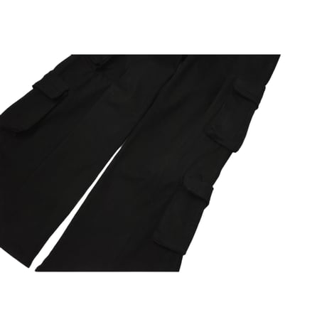 VERS Remake Wide Flare Cargo Denim Pants