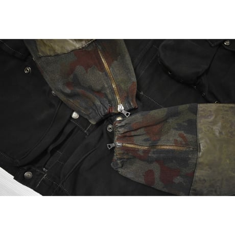 Vintage Swiss Army Over-Dyed Alpenflage Cargo Jacket