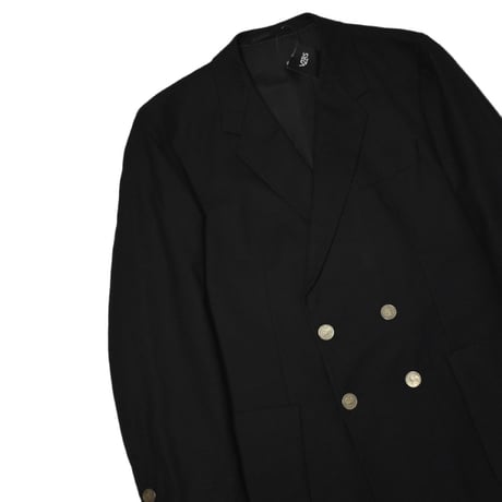 EURO Vintage Double Breasted Pure Wool Tailored Jacket