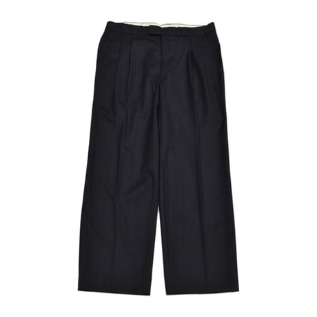 EURO Vintage Pinstripe Double Breasted Tailored SET UP -Navy-