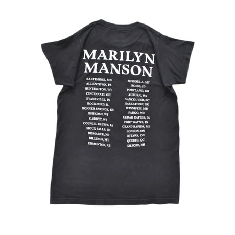 MARILYN MANSON Photo Graphic T-Shirt