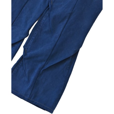 "Remake by VERS" Asymmetric Tuck Denim Trousers