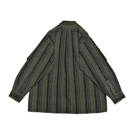 EURO Stripe Metal Detail Tyrolean L/S Shirt