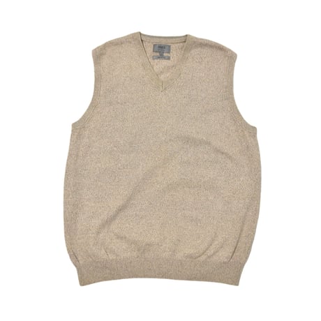 Cotton Lib Knit Vest