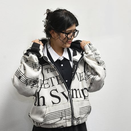 "Remake by VERS" Vintage Rug Hoodie Jacket