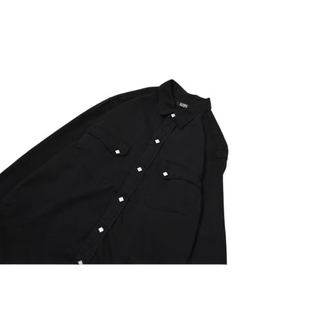 "Remake by VERS" Asymmetrical Western L/S Shirt