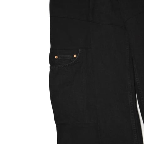 "Remake by VERS" Switching Flare Denim Pants