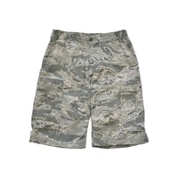 "Remake by VERS" Rebuild Tiger Stripe Cargo Shorts