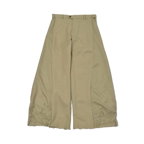 "Remake by VERS" Upside Down Flare Slacks
