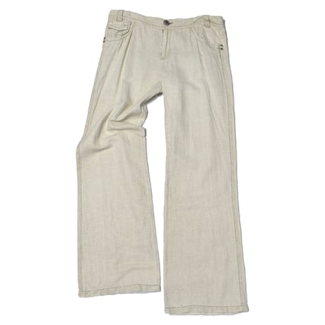 Flare Linen Pants