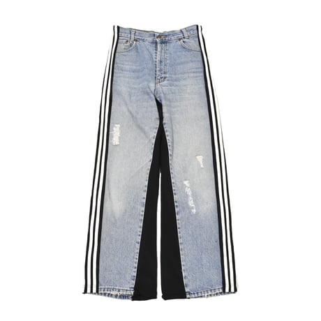 VERS Remake Side Stripe Denim Jacket & Pants [SET-UP]