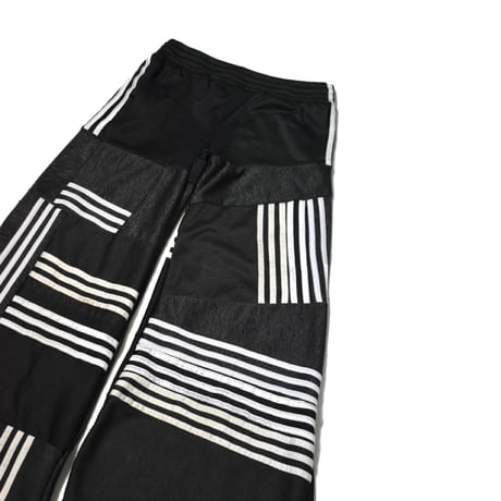 "Remake by  VERS" Random Stripe Flare Track Pants