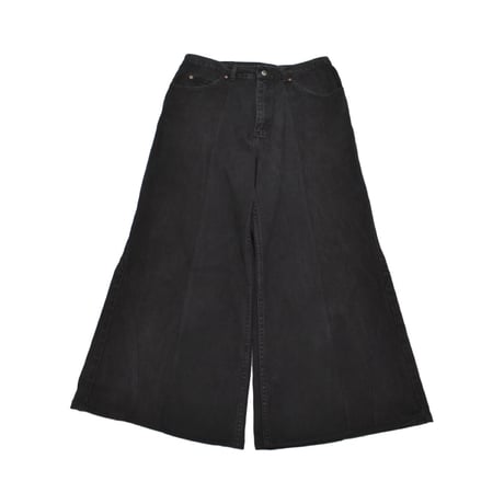 "Remake by VERS" Switching Panel Flare Denim Pants