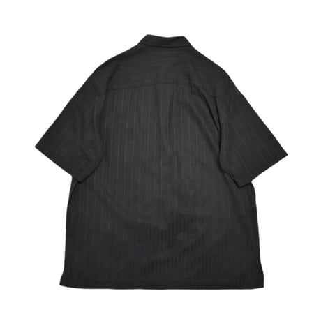 Black Aloha Silk Blend S/S Shirt