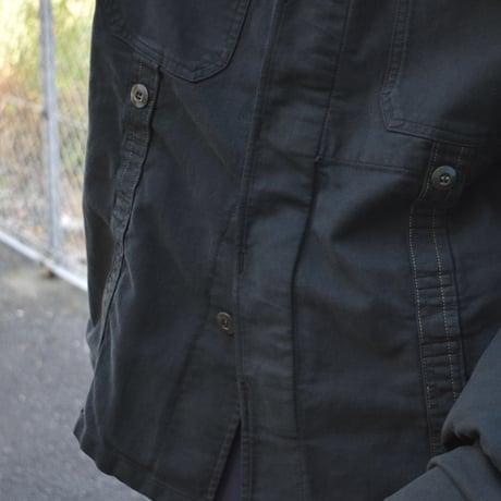80s~ German Army Moleskin Field Jacket - Original Overdye -
