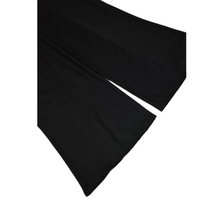 “Remake by VERS” Noir Flow Flare Slacks