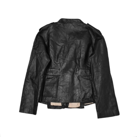 Vintage Short Length Leather Jacket
