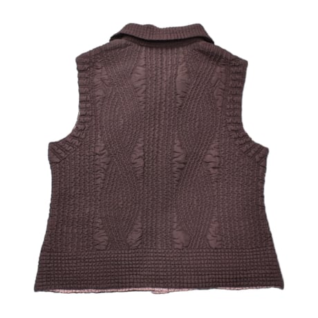 Popcorn Textured Vest