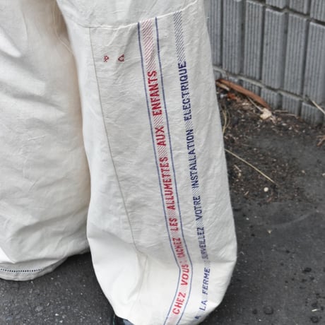 "Remake by VERS" French Antique Linen Wide Flare Pants