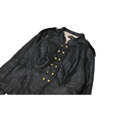 Vintage Short Length Leather Jacket