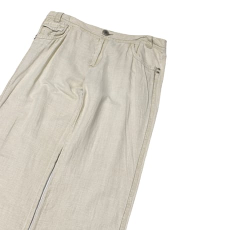 Flare Linen Pants