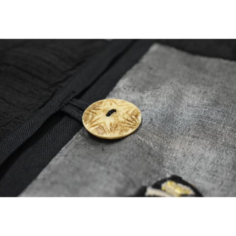 Flower Embroidery Goblin Design Jacket