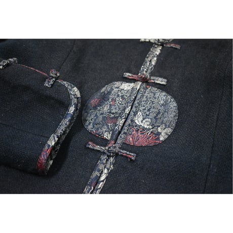 Vintage Wool Embroidery China Jacket