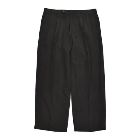 EURO Vintage Silk Double Breasted Tailored SET UP -Black-