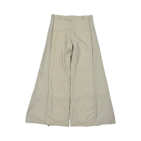 "Remake by VERS" Upside Down Flare Slacks